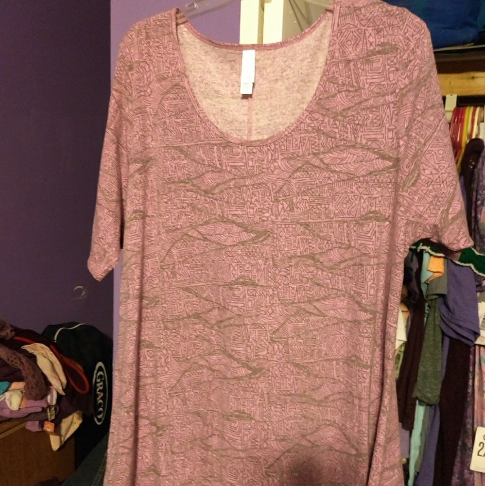 Lularoe perfect t pink
